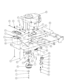 Kawasaki Engine Assembly Diagram and Parts List for HFF1748 55AG5D4V750-WAM Cub Cadet Lawn Mower